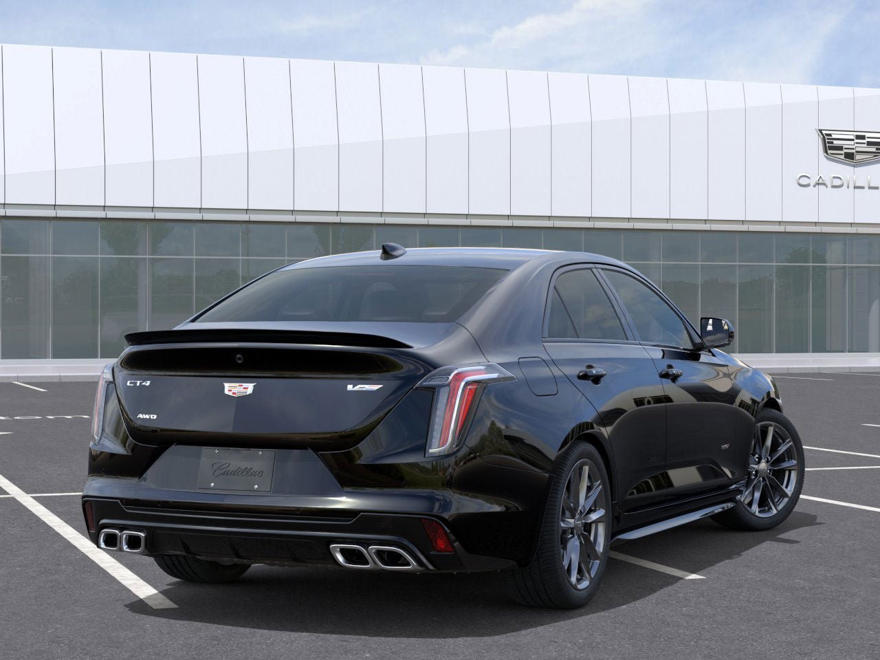 New 2026 Cadillac CT4 V w/ Navigation Package AWD/4WD image 4