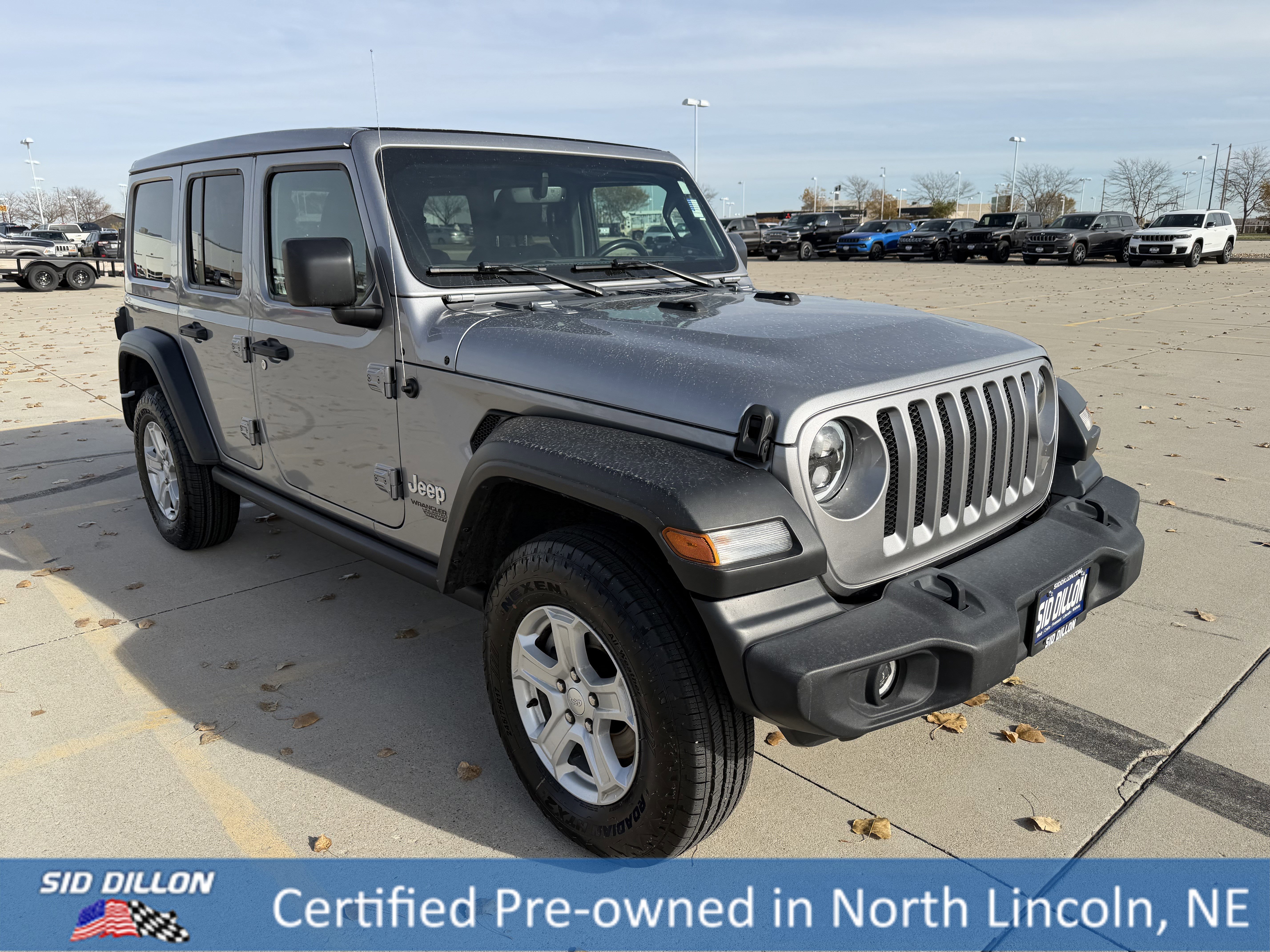 Used 2021 Jeep Wrangler Unlimited Sport w/ Sun And Sound Package image 6