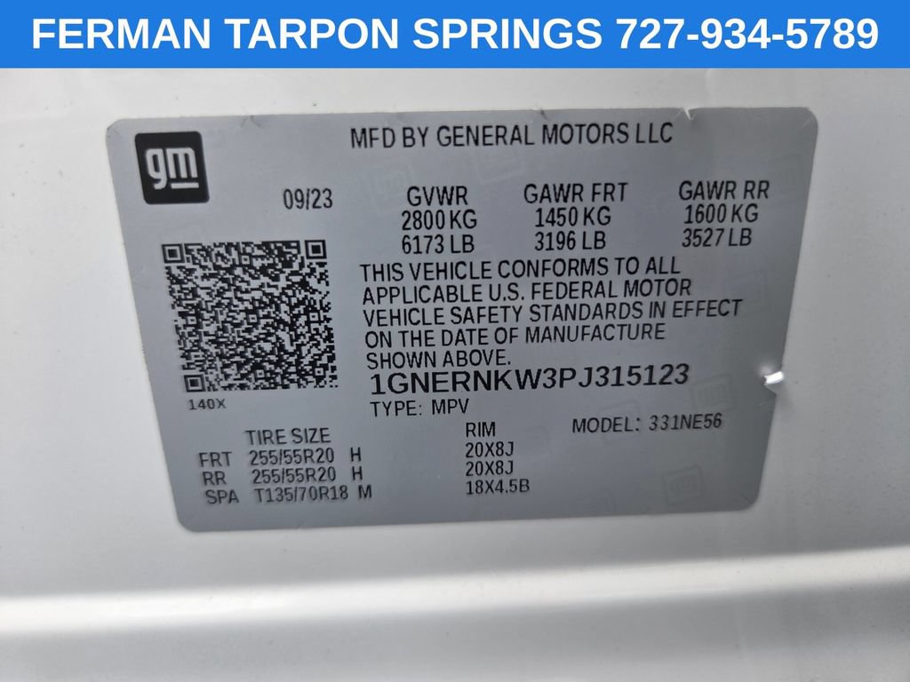 Certified 2023 Chevrolet Traverse High Country w/ LPO, Floor Liner Package FWD image 26