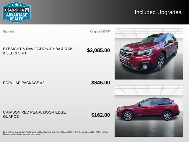 Used 2018 Subaru Outback 2.5i Limited image 5