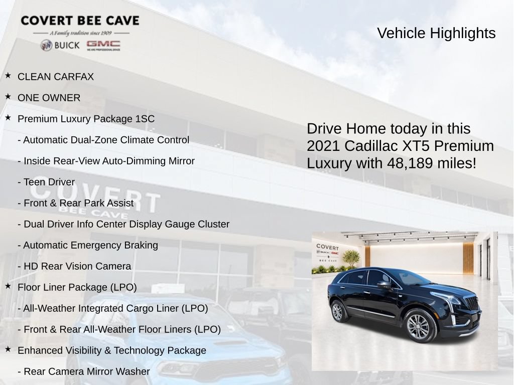 Used 2021 Cadillac XT5 Premium Luxury FWD image 6