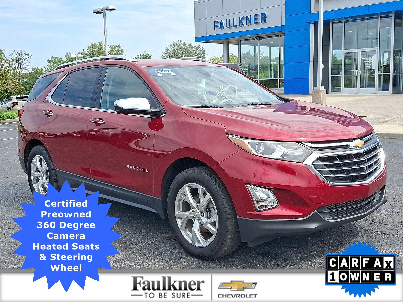 Certified 2021 Chevrolet Equinox Premier