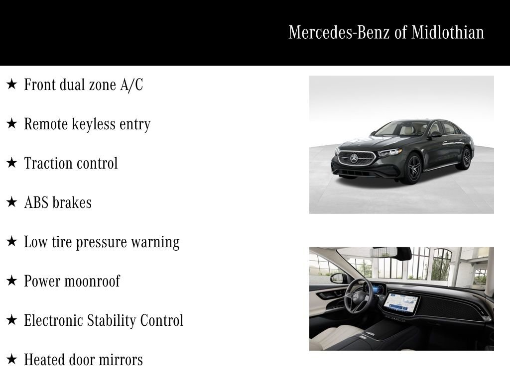 New 2026 Mercedes-Benz E 350 4MATIC Sedan image 6