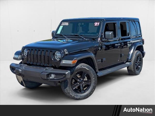 Used 2021 Jeep Wrangler Unlimited Sahara image 1