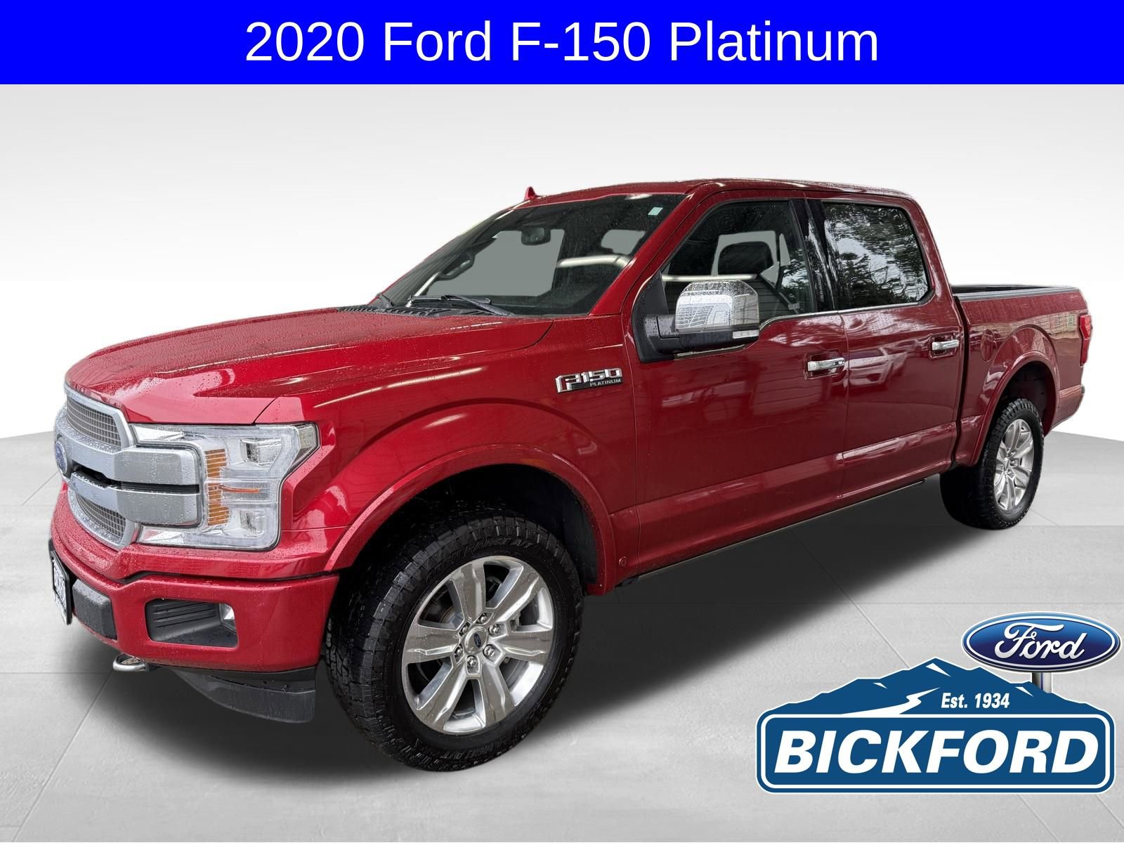 Used 2020 Ford F150 Platinum w/ Equipment Group 701A Luxury image 1