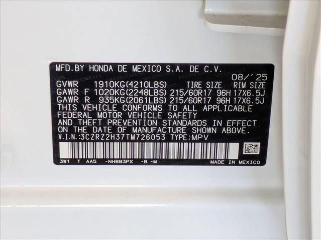 New 2026 Honda HR-V LX image 17