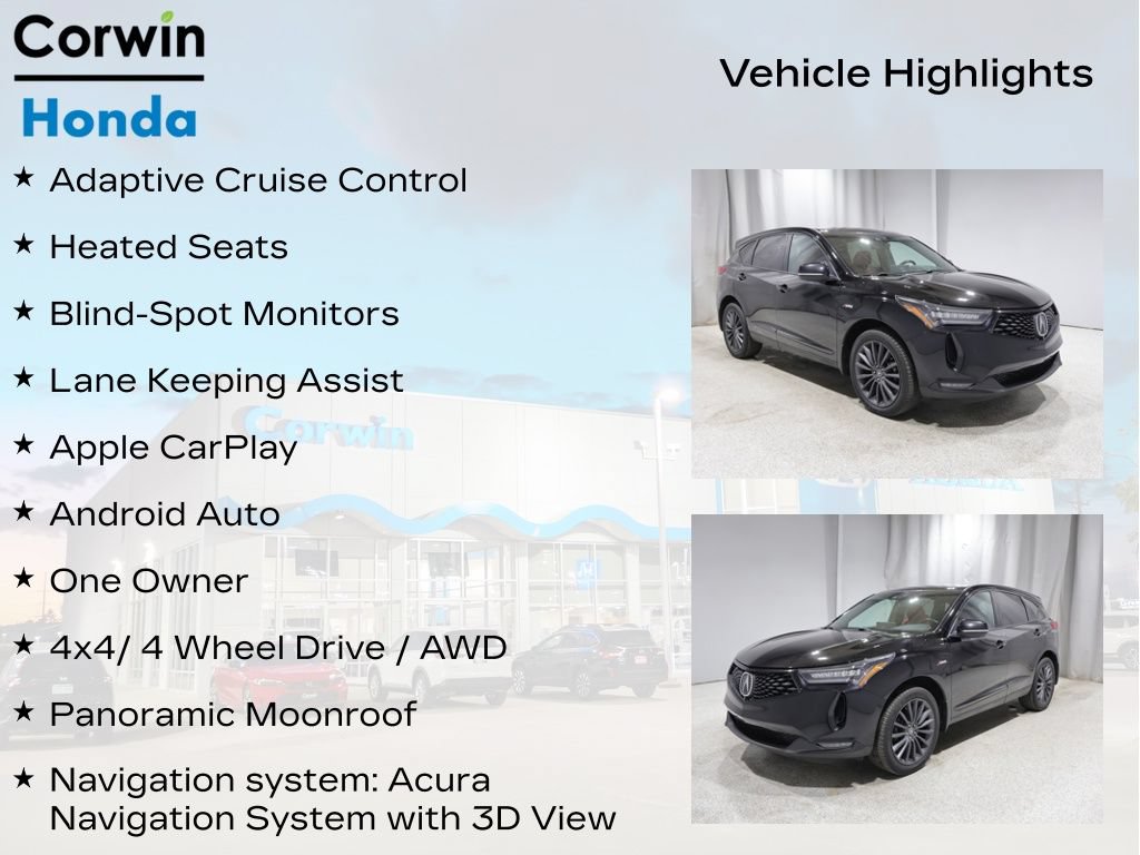 Used 2023 Acura RDX A-Spec w/ Advance Package AWD/4WD image 11