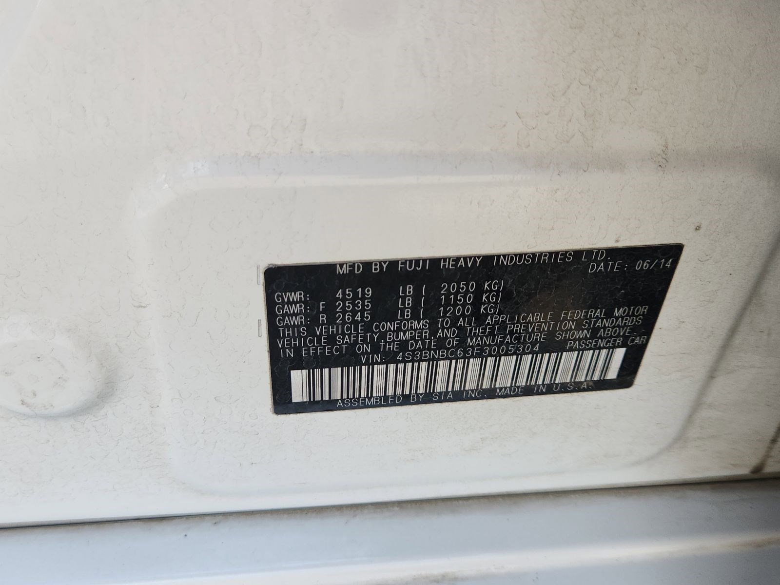 Used 2015 Subaru Legacy 2.5i Premium AWD/4WD image 18