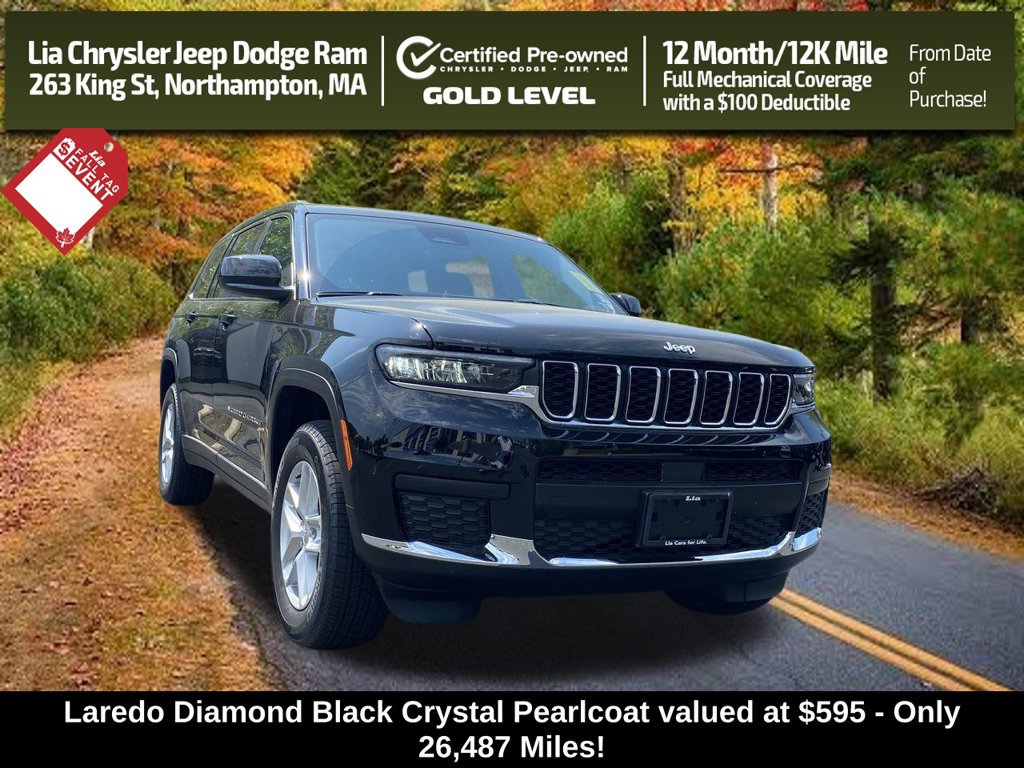 Certified 2023 Jeep Grand Cherokee L Laredo