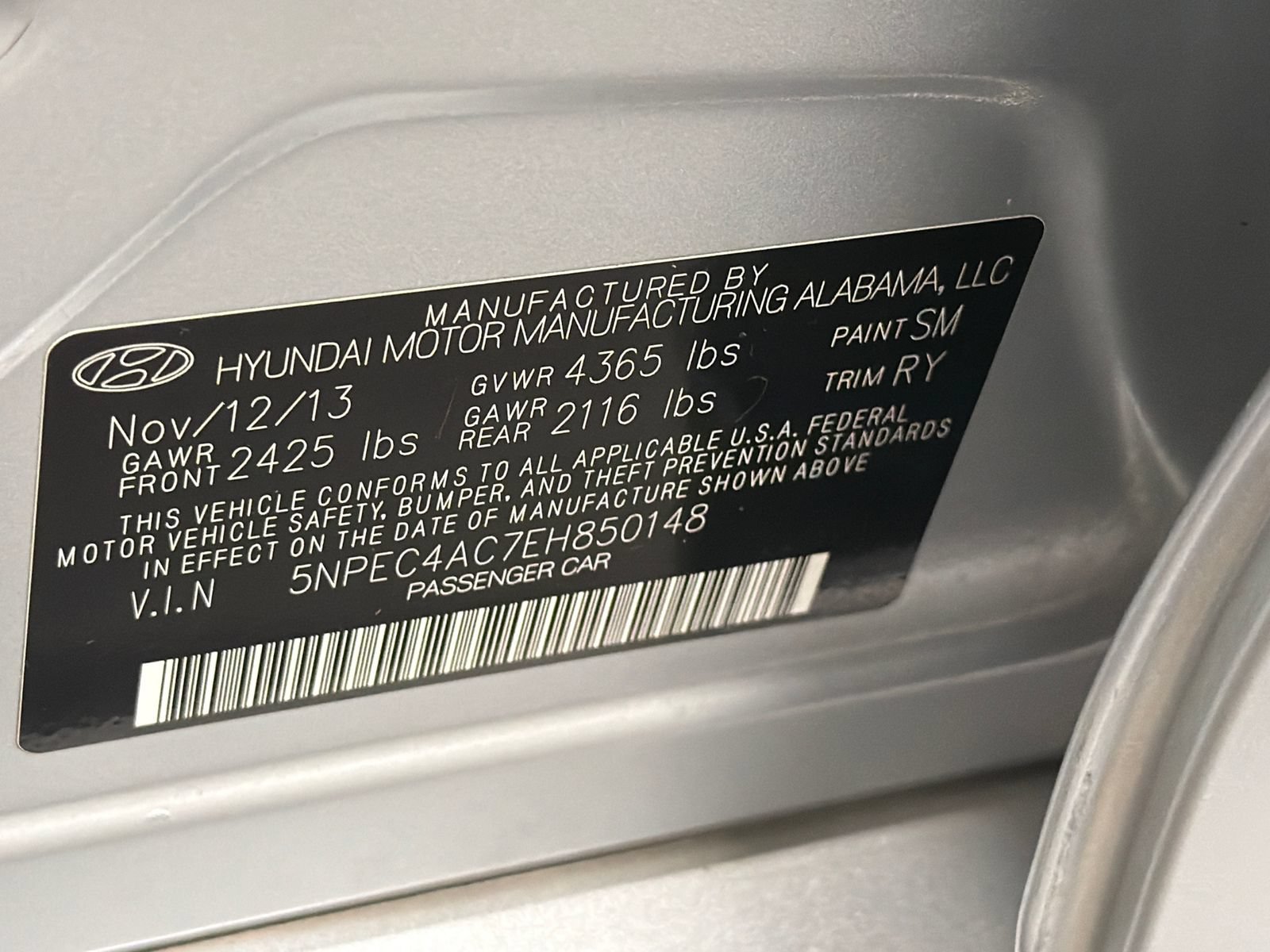 Used 2014 Hyundai Sonata Limited w/ Technology Package 05 FWD image 11