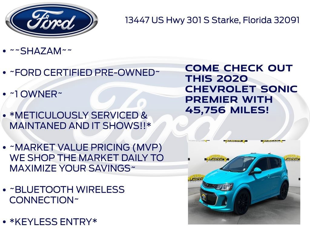 Used 2020 Chevrolet Sonic Premier FWD image 6