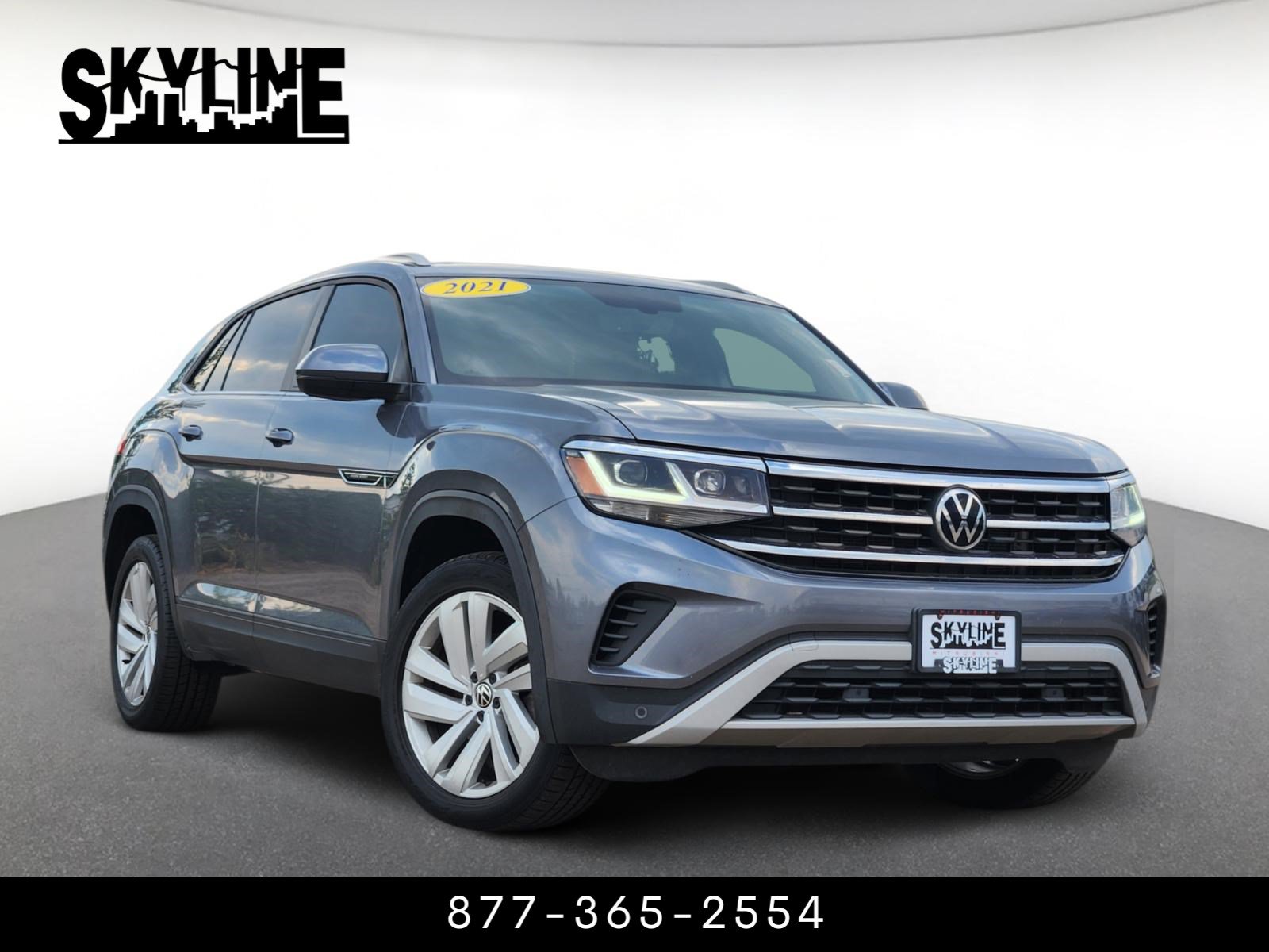 Used 2021 Volkswagen Atlas Cross Sport SE w/ Panoramic Sunroof Package