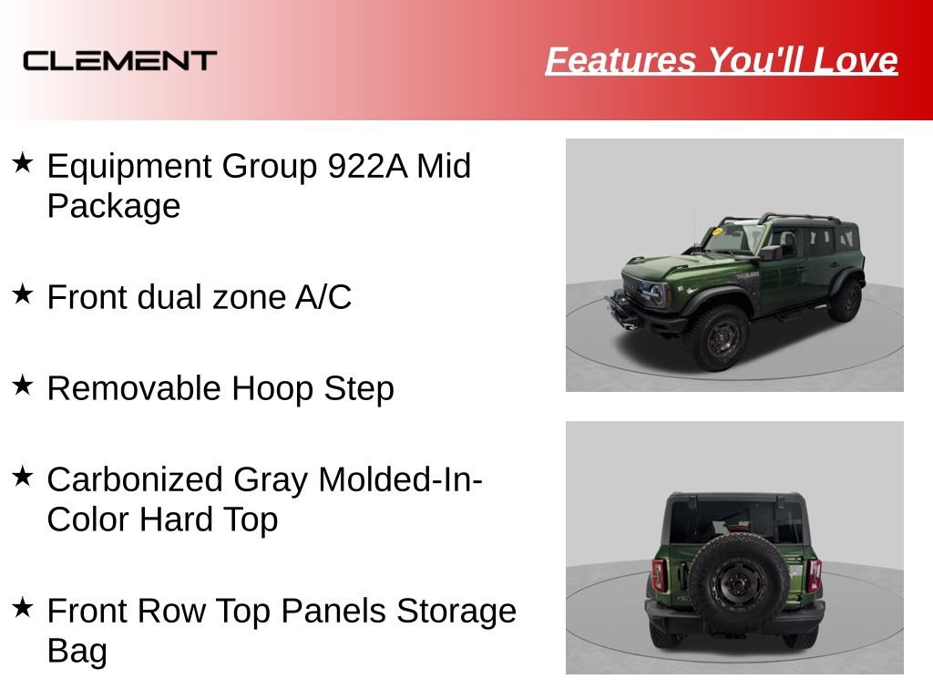 Used 2024 Ford Bronco Everglades AWD/4WD image 9