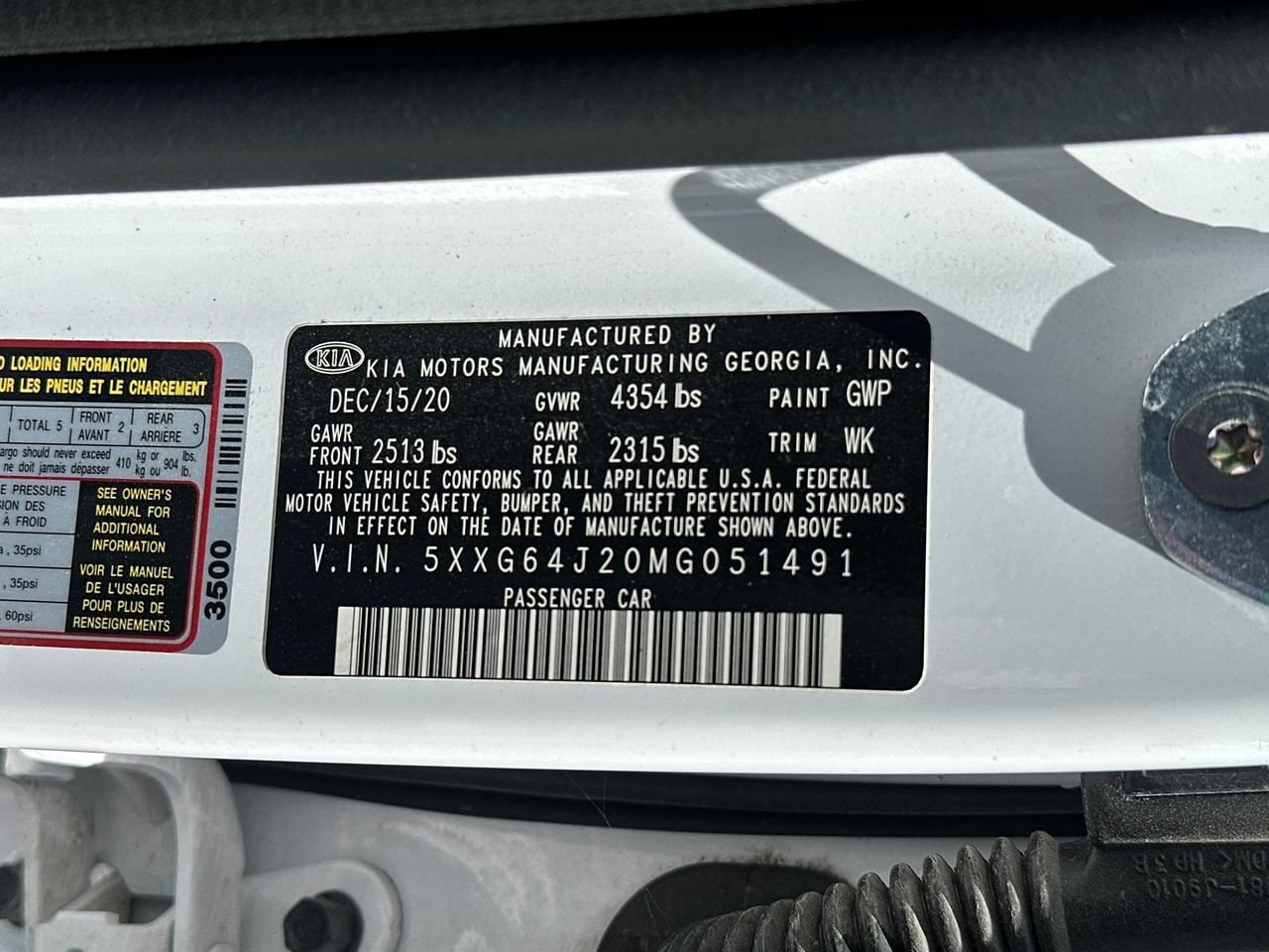 Used 2021 Kia K5 GT-Line w/ GT-Line FWD Premium Package image 29