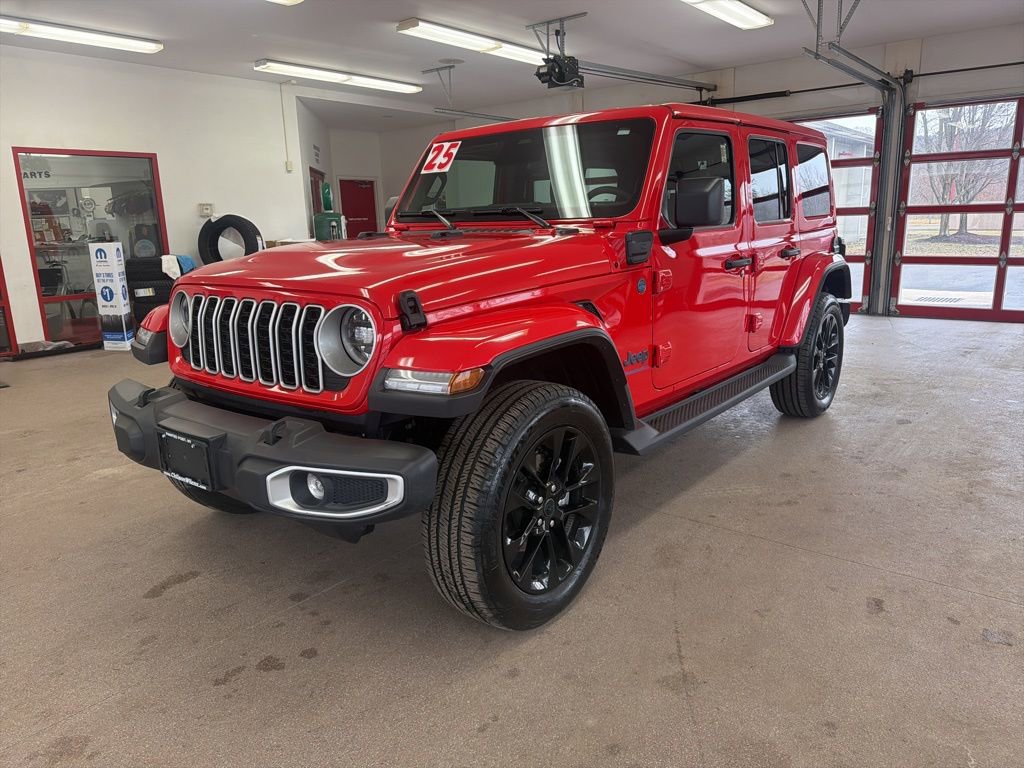Certified 2025 Jeep Wrangler Sahara 4xe image 3