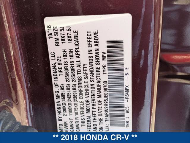 Used 2018 Honda CR-V Touring image 24