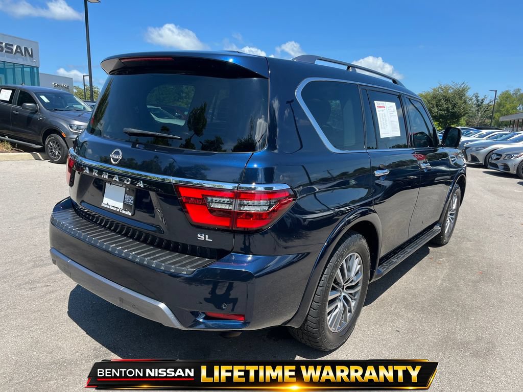 Used 2023 Nissan Armada SL w/ Captain's Chairs Package AWD/4WD image 7