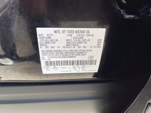 Used 2021 Ford Explorer XLT w/ Equipment Group 202A AWD/4WD image 25