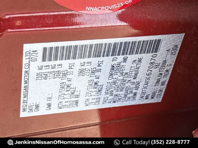 Certified 2025 Nissan Rogue SL FWD image 54