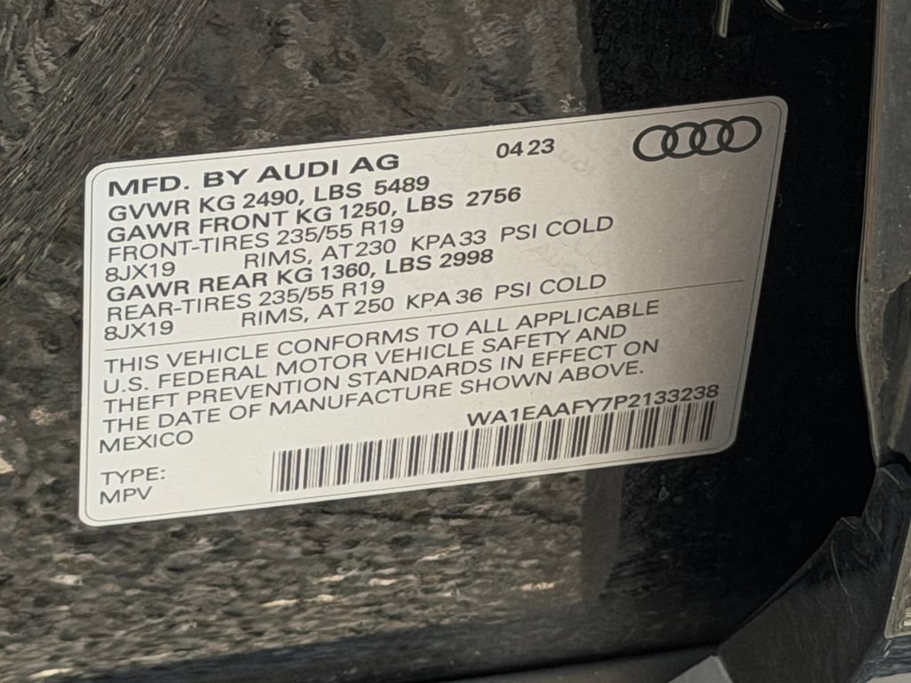 Certified 2023 Audi Q5 2.0T Premium Plus w/ Premium Plus Package AWD/4WD image 9