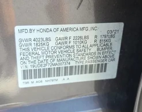 Used 2021 Acura ILX w/ Premium Package FWD image 53