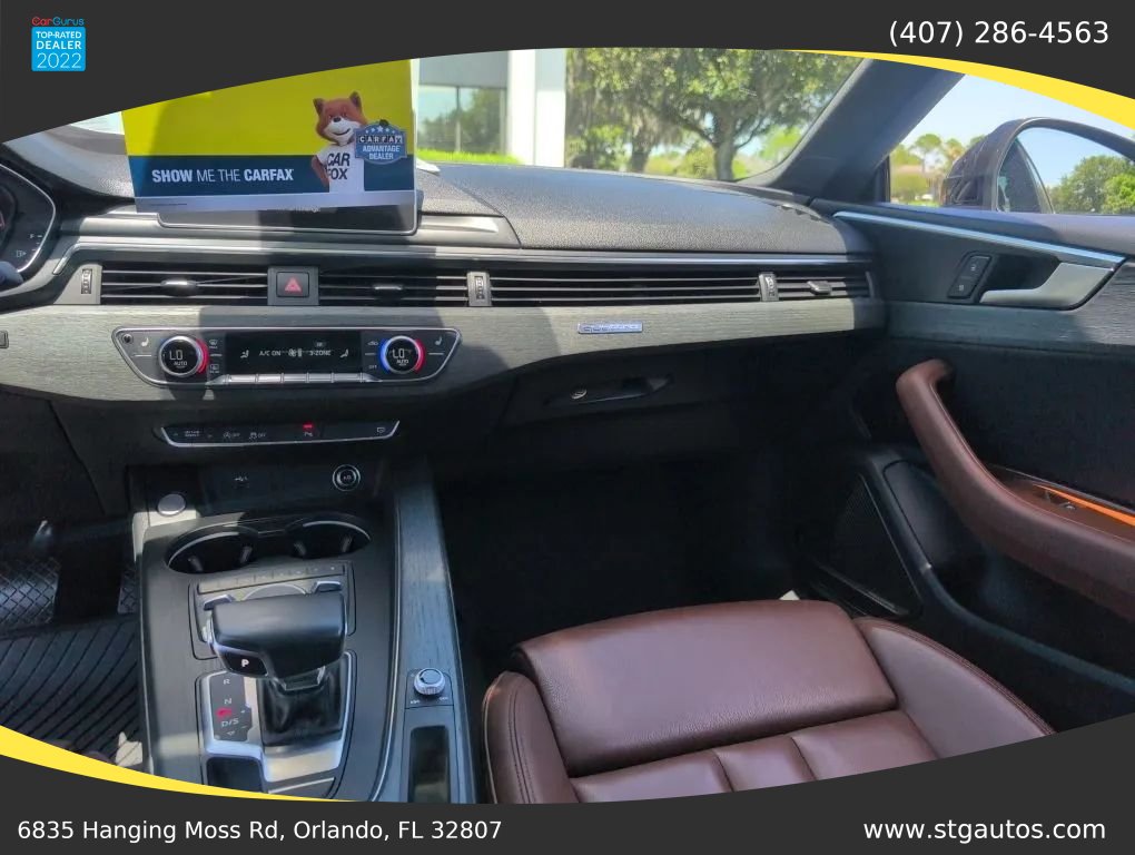 Used 2018 Audi A5 2.0T Premium Plus w/ Premium Plus AWD/4WD image 17