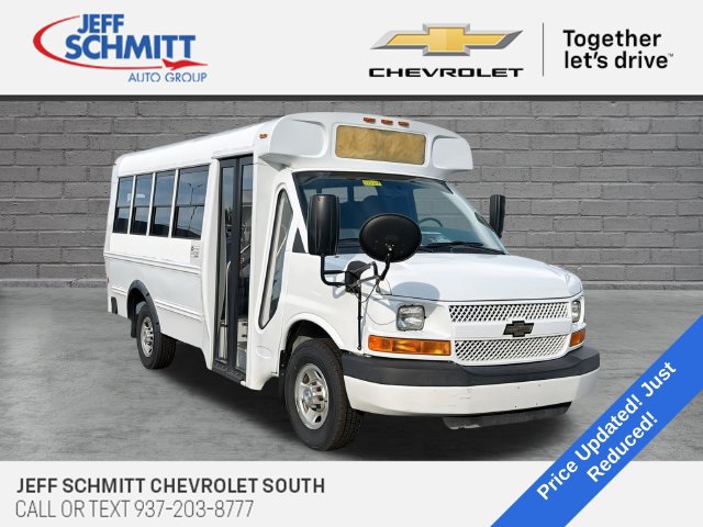 Used 2014 Chevrolet Express 3500 w/ School Bus Package RWD image 1