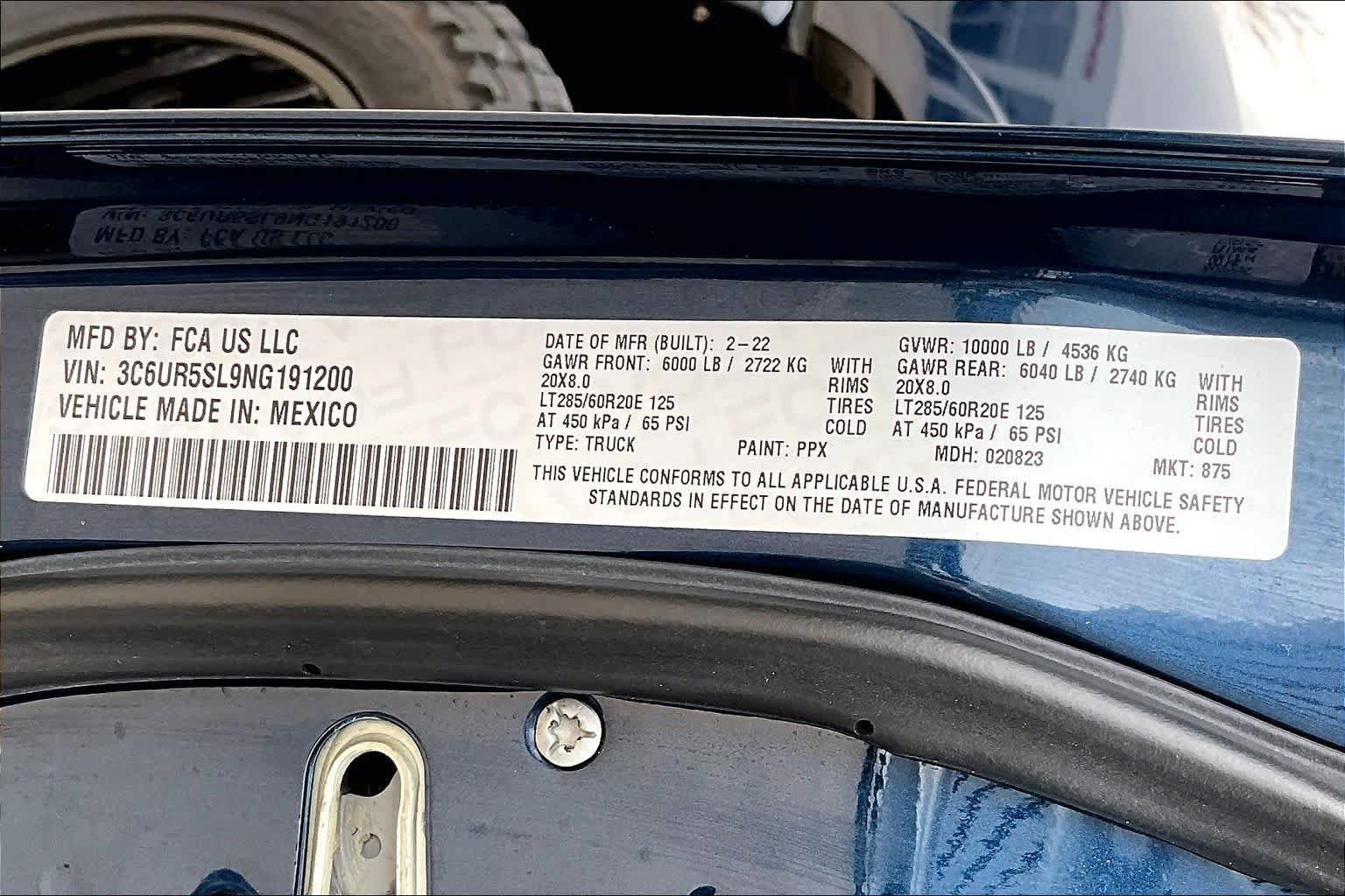 Certified 2022 RAM 2500 Limited w/ Safety Group image 35