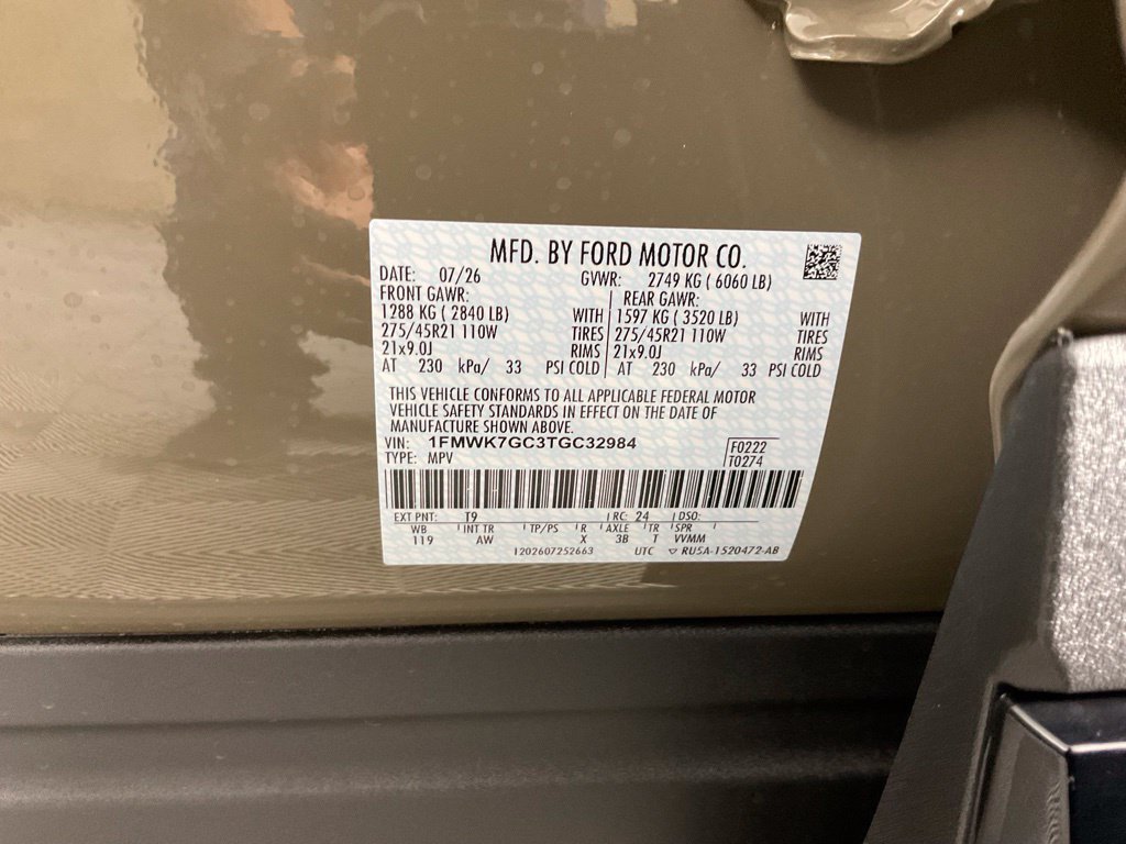 New 2026 Ford Explorer ST w/ Sun And Sound Package RWD image 29