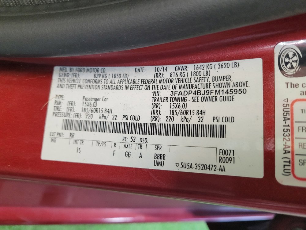 Used 2015 Ford Fiesta SE image 33