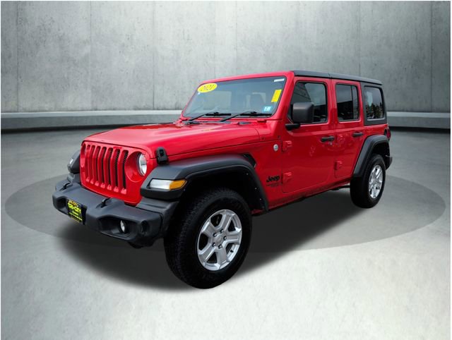 Used 2021 Jeep Wrangler Unlimited Sport w/ Cold Weather Group AWD/4WD image 1