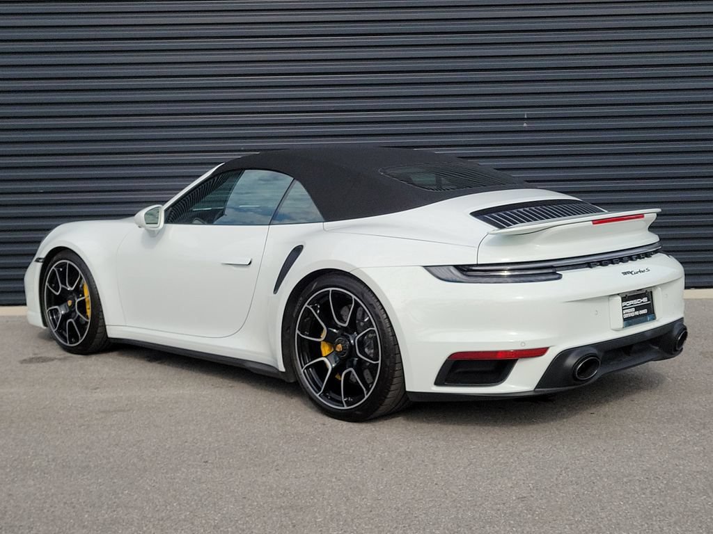 Certified 2022 Porsche 911 Turbo S AWD/4WD image 3