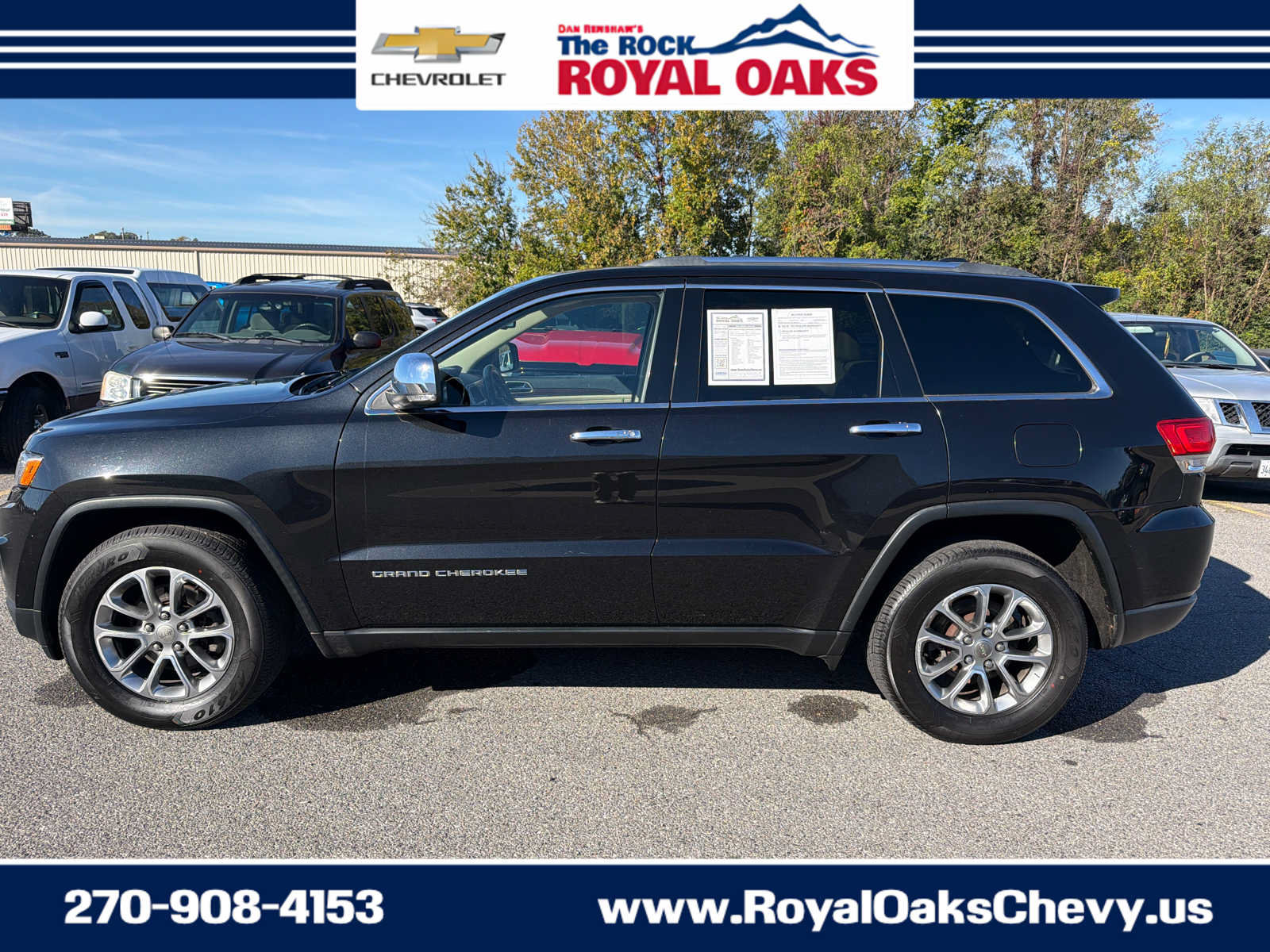 Used 2015 Jeep Grand Cherokee Limited w/ Luxury Group II RWD image 2