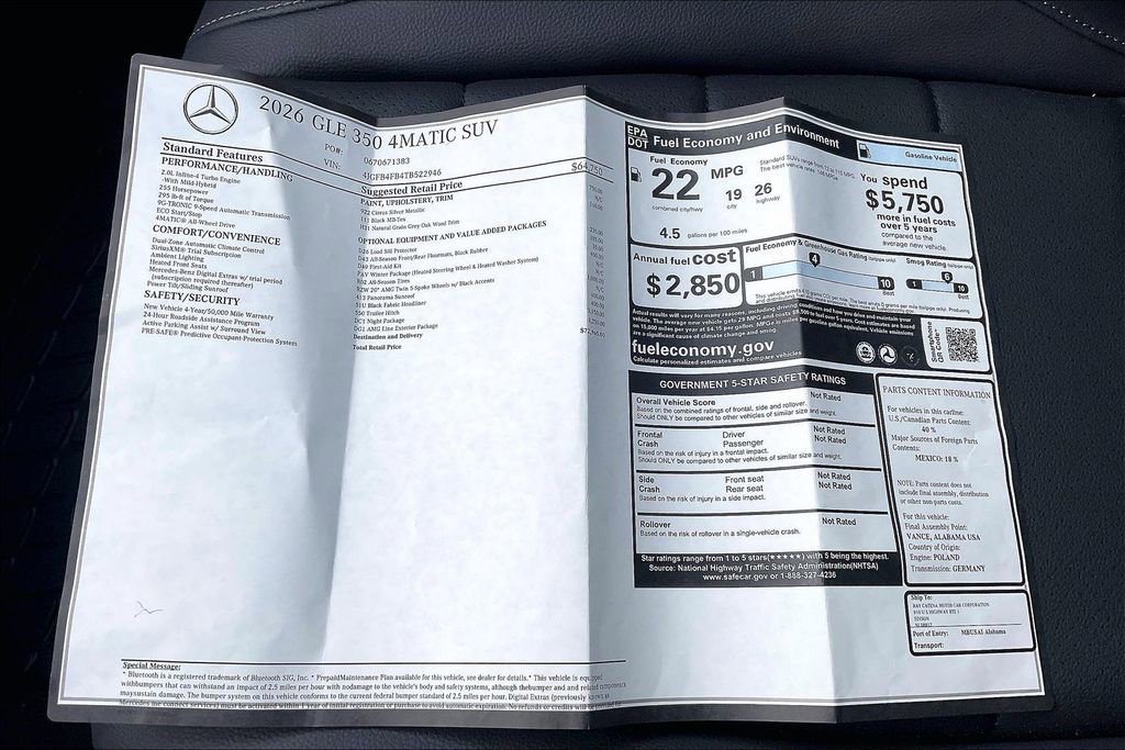 Used 2026 Mercedes-Benz GLE 350 4MATIC image 22