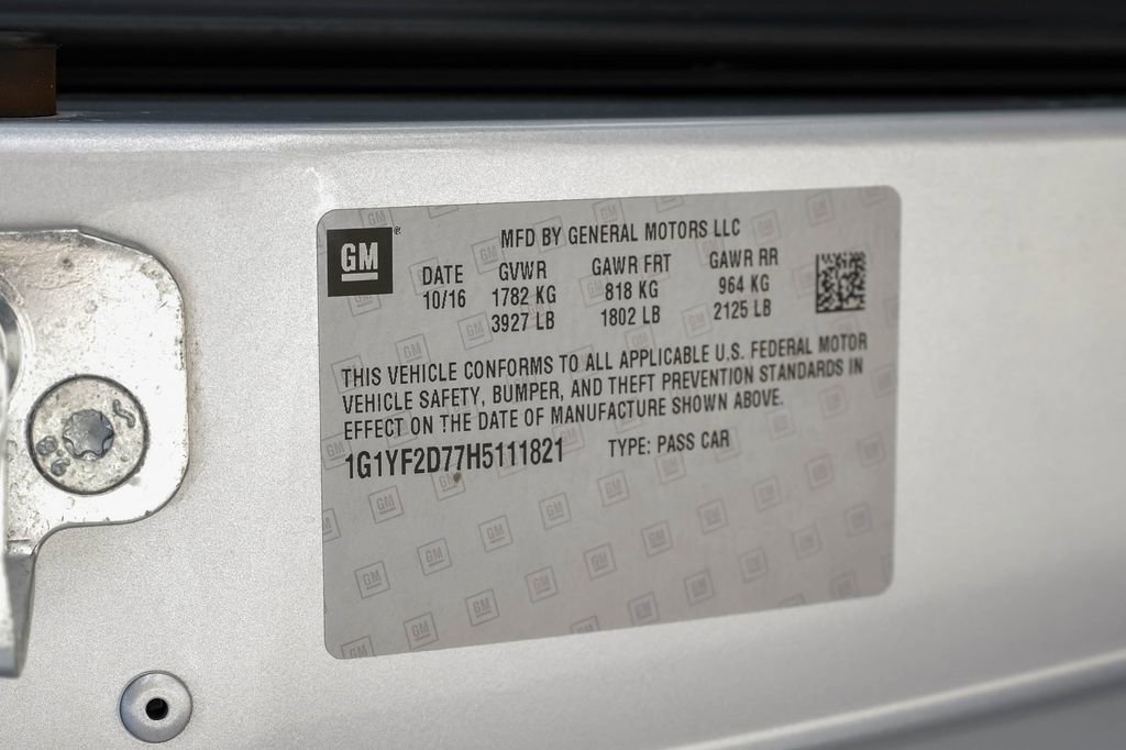 Used 2017 Chevrolet Corvette Stingray Coupe w/ 3LT Preferred Equipment Group image 50