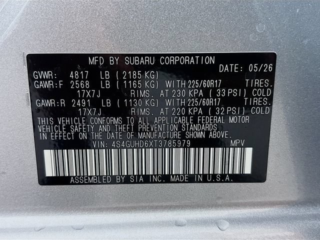 New 2026 Subaru Crosstrek 2.5i Premium AWD/4WD image 31