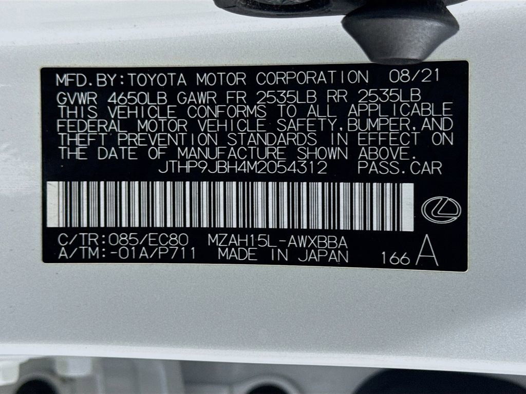 Used 2021 Lexus UX 250h w/ Premium Package image 32