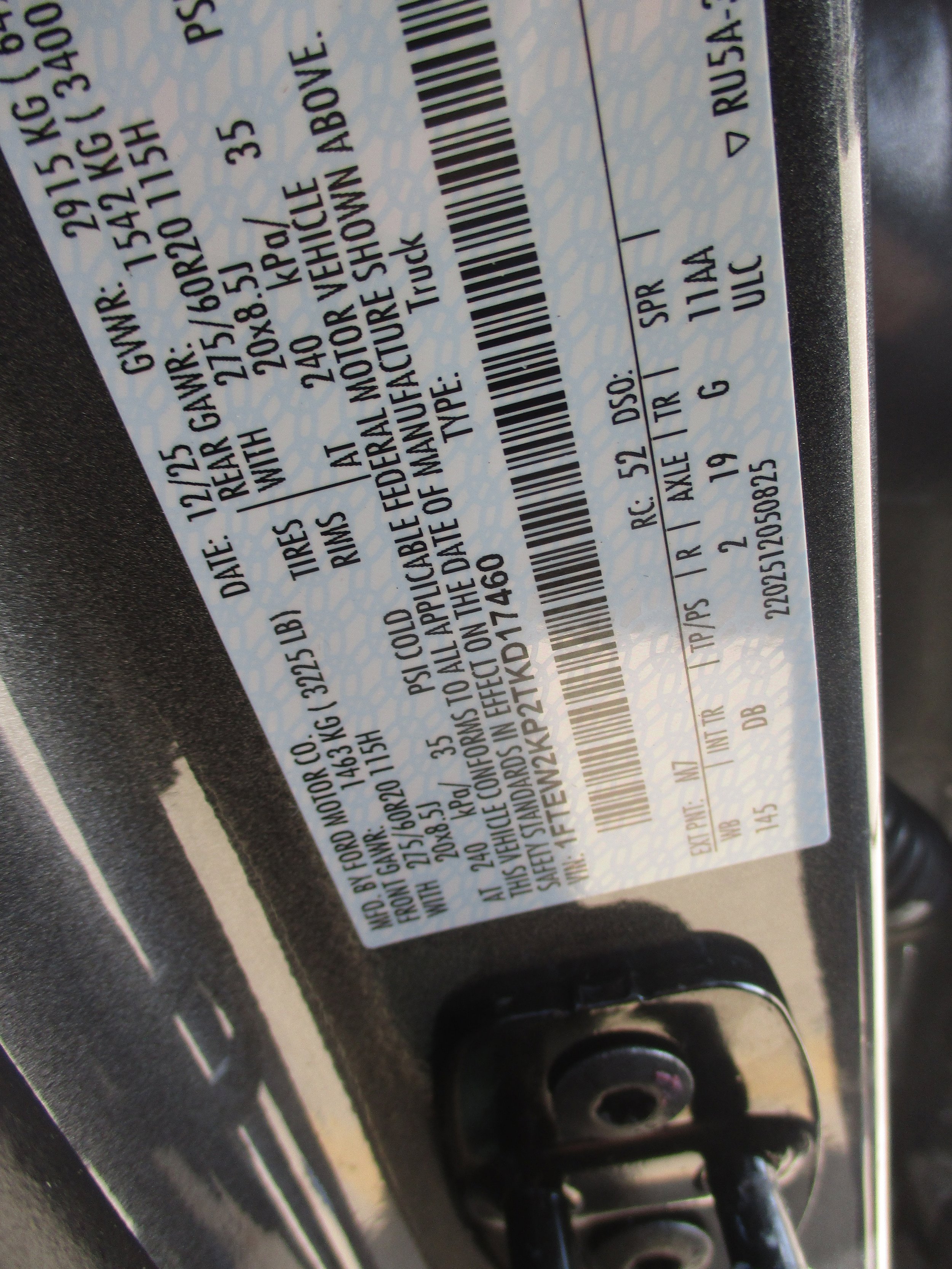 New 2026 Ford F150 STX w/ Equipment Group 200A RWD image 8