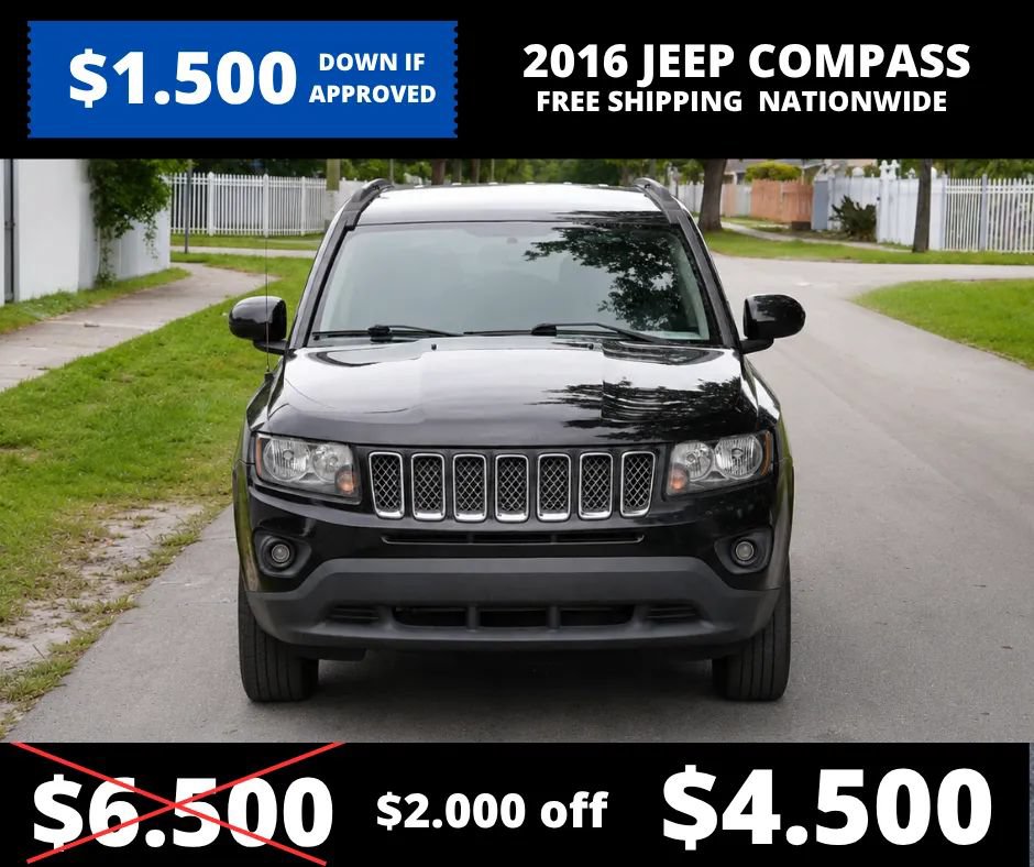 Used 2016 Jeep Compass Latitude FWD image 2