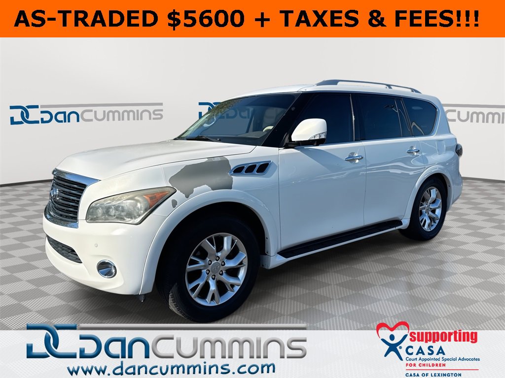 Used 2012 INFINITI QX56 4WD w/ Theater Pkg