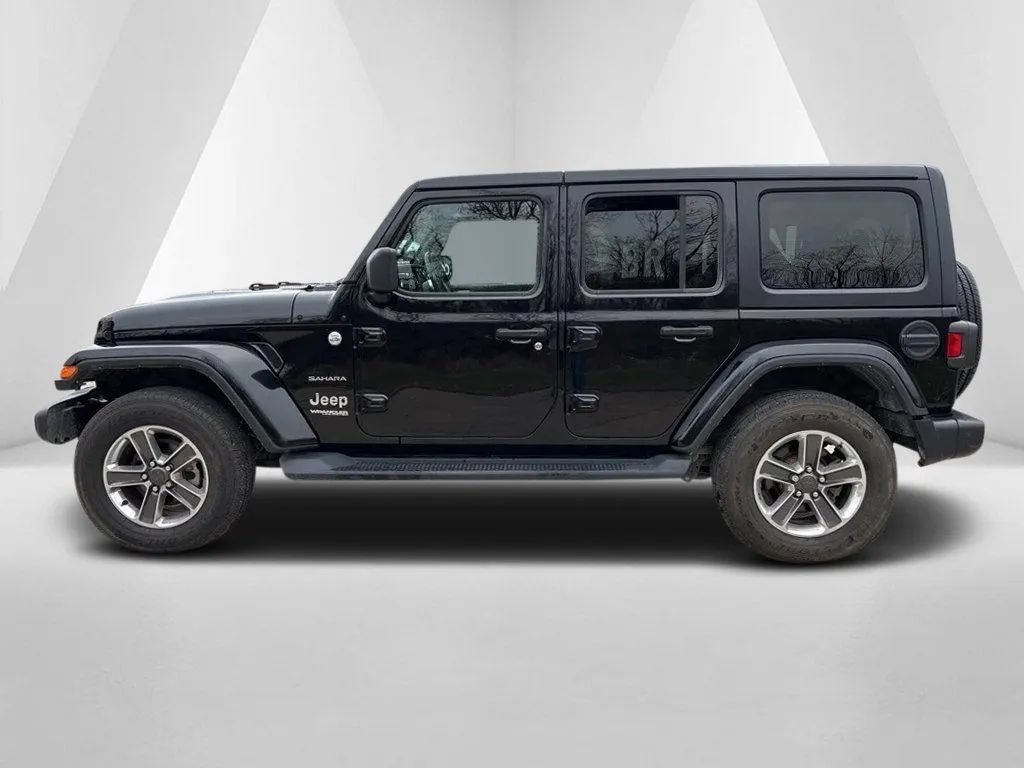 Used 2021 Jeep Wrangler Unlimited Sahara AWD/4WD image 4