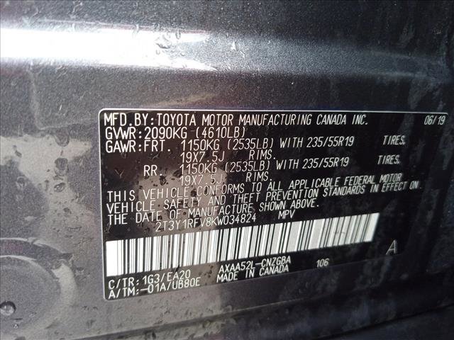 Used 2019 Toyota RAV4 Limited FWD image 25