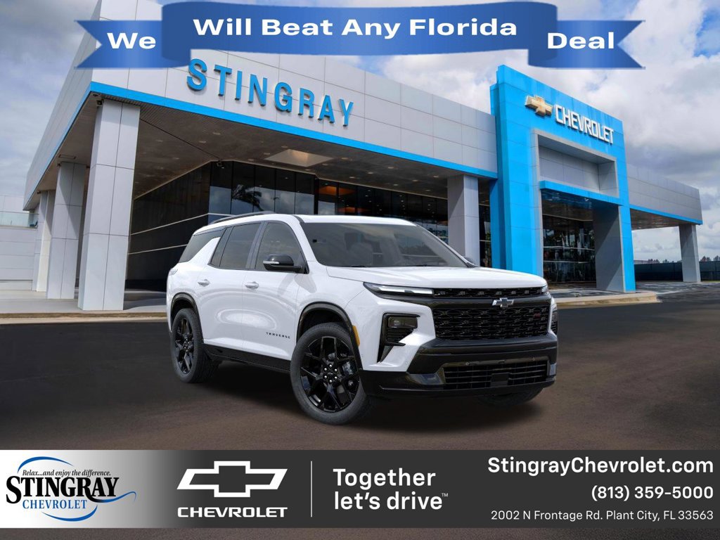 New 2026 Chevrolet Traverse RS w/ LPO, Floor Liner Package FWD image 1