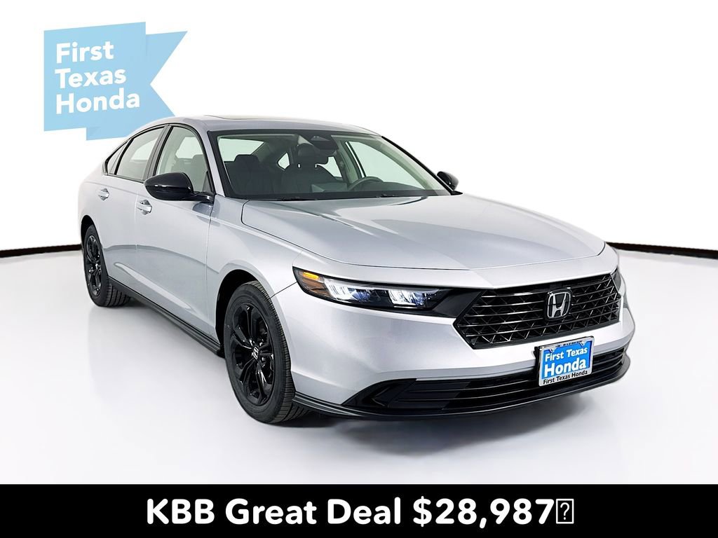 Certified 2025 Honda Accord SE
