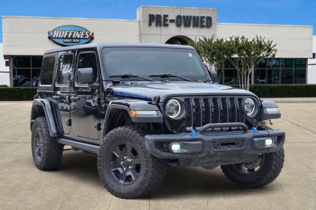 Certified 2023 Jeep Wrangler Unlimited Rubicon 4xe w/ Steel Bumper Group AWD/4WD image 1