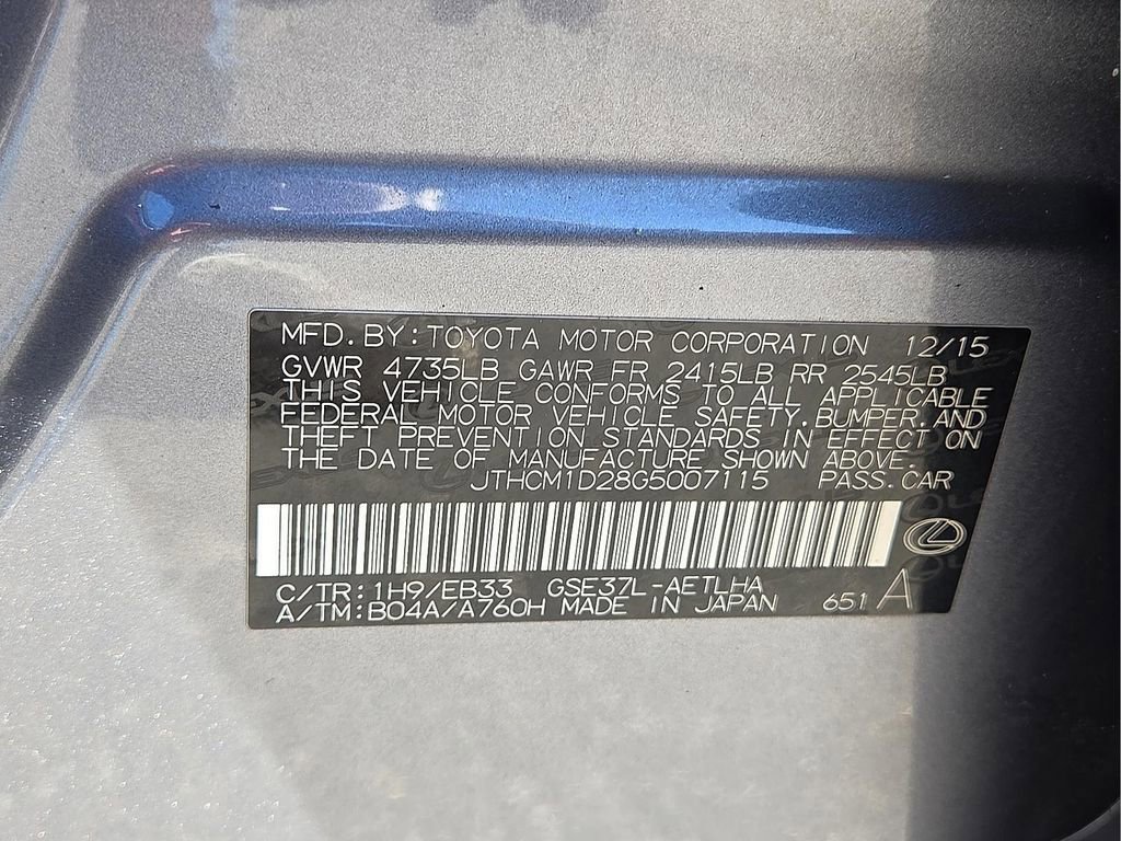 Used 2016 Lexus IS 300 AWD w/ F Sport Package image 27