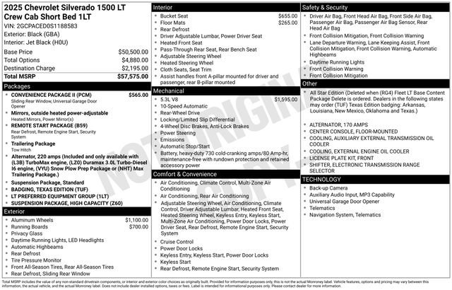 Certified 2025 Chevrolet Silverado 1500 LT w/ Convenience Package II RWD image 33
