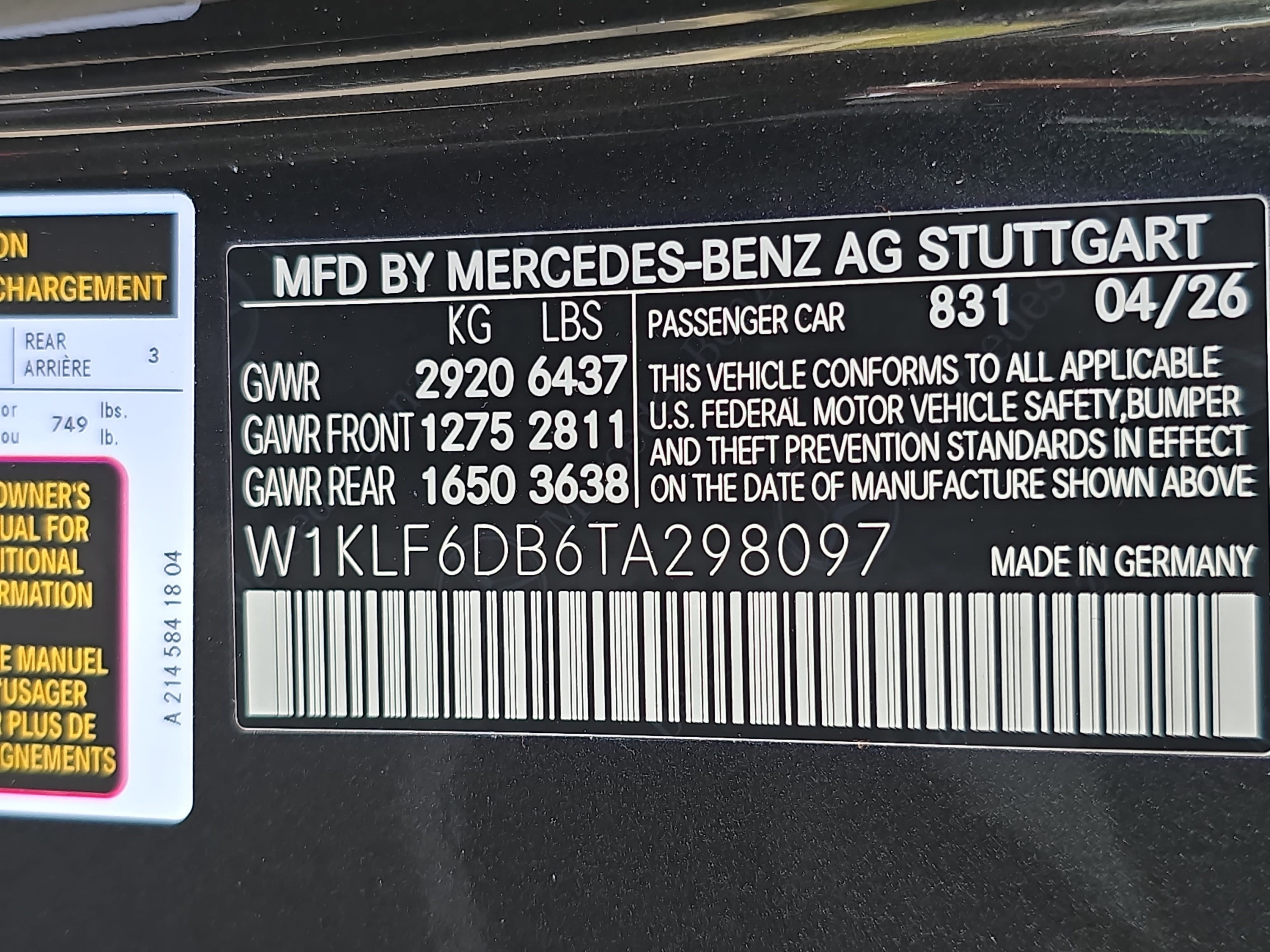 New 2026 Mercedes-Benz E 53 AMG e 4MATIC Sedan image 36
