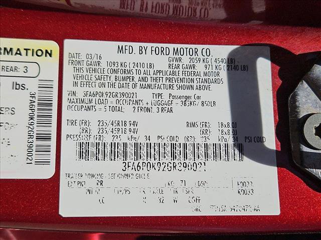 Used 2016 Ford Fusion Titanium FWD image 24