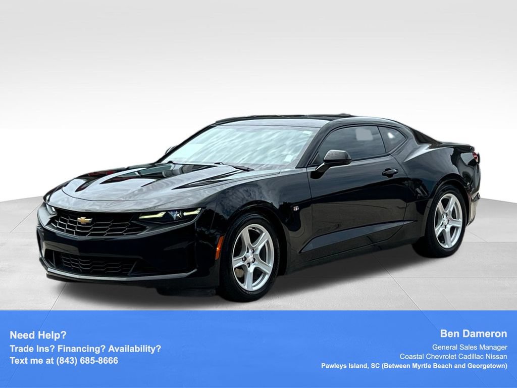 Used 2019 Chevrolet Camaro LT w/ Technology Package RWD image 1